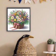 Load image into Gallery viewer, Diamond Painting - Partial Special Shaped - Bouquet of flowers (30*30CM)