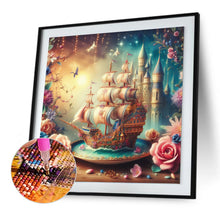 Load image into Gallery viewer, Diamond Painting - Full Round - Dream sailboat (30*30CM)