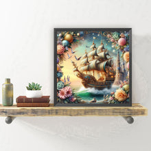 Load image into Gallery viewer, Diamond Painting - Full Round - Dream sailboat (30*30CM)