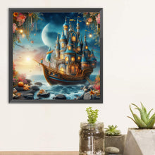 Load image into Gallery viewer, Diamond Painting - Full Round - Dream sailboat (30*30CM)