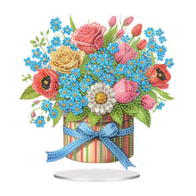 Load image into Gallery viewer, Acrylic Cartoon Desktop Diamond Art Kits 5D DIY Diamond Art Tabletop Decorations