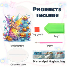 Load image into Gallery viewer, Acrylic Special Shaped Halloween Diamond Painting Desktop Decorations for Adults