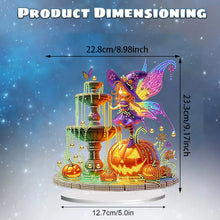 Load image into Gallery viewer, Acrylic Special Shaped Halloween Diamond Painting Desktop Decorations for Adults