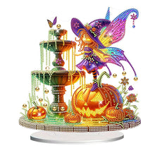 Load image into Gallery viewer, Acrylic Special Shaped Halloween Diamond Painting Desktop Decorations for Adults