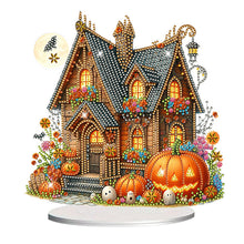 Load image into Gallery viewer, Acrylic Special Shaped Halloween Diamond Painting Desktop Decorations for Adults