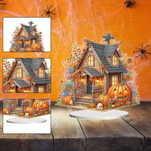 Load image into Gallery viewer, Acrylic Special Shaped Halloween Diamond Painting Desktop Decorations for Adults