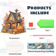 Load image into Gallery viewer, Acrylic Special Shaped Halloween Diamond Painting Desktop Decorations for Adults