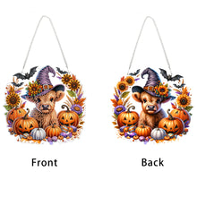 Load image into Gallery viewer, Acrylic Special Shaped Pumpkin Animal 5D DIY Diamond Art Hanging Decorations
