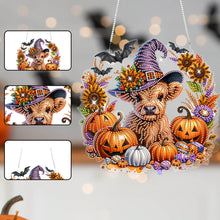 Load image into Gallery viewer, Acrylic Special Shaped Pumpkin Animal 5D DIY Diamond Art Hanging Decorations