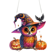 Load image into Gallery viewer, Acrylic Special Shaped Pumpkin Animal 5D DIY Diamond Art Hanging Decorations