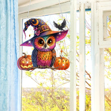 Load image into Gallery viewer, Acrylic Special Shaped Pumpkin Animal 5D DIY Diamond Art Hanging Decorations