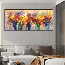 Load image into Gallery viewer, Diamond Painting - Full Round - Abstract oil painting (100*45CM)