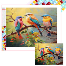 Load image into Gallery viewer, Diamond Painting - Full Square - Three birds (40*30CM)