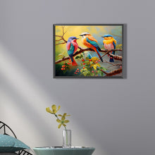 Load image into Gallery viewer, Diamond Painting - Full Square - Three birds (40*30CM)