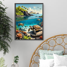 Load image into Gallery viewer, Diamond Painting - Full Square - Sea turtle (30*40CM)