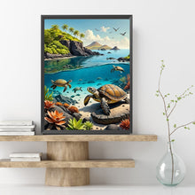Load image into Gallery viewer, Diamond Painting - Full Square - Sea turtle (30*40CM)