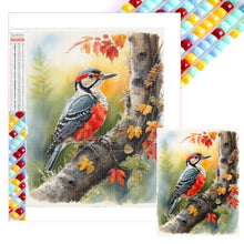 Load image into Gallery viewer, Diamond Painting - Full Square - Woodpecker (30*40CM)