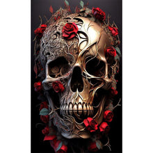 Load image into Gallery viewer, Diamond Painting - Full Round - Skull (30*50CM)