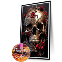 Load image into Gallery viewer, Diamond Painting - Full Round - Skull (30*50CM)