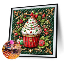 Load image into Gallery viewer, AB Diamond Painting - Full Round - Christmas cake (30*30CM)