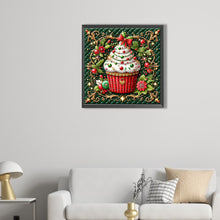 Load image into Gallery viewer, AB Diamond Painting - Full Round - Christmas cake (30*30CM)