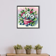 Load image into Gallery viewer, AB Diamond Painting - Full Round - Christmas cake (30*30CM)