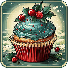 Load image into Gallery viewer, AB Diamond Painting - Full Round - Christmas cake (30*30CM)