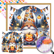 Load image into Gallery viewer, AB Diamond Painting - Full Round - Halloween moon pennant (40*40CM)
