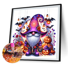 Load image into Gallery viewer, AB Diamond Painting - Full Round - Halloween bat purple (40*40CM)