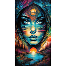 Load image into Gallery viewer, Diamond Painting - Full Round - Lady (40*70CM)