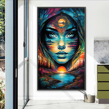 Load image into Gallery viewer, Diamond Painting - Full Round - Lady (40*70CM)