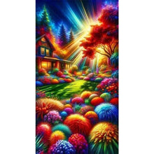 Load image into Gallery viewer, Diamond Painting - Full Round - Sunny garden (40*70CM)