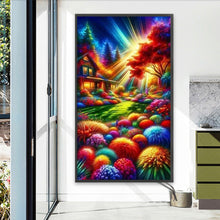 Load image into Gallery viewer, Diamond Painting - Full Round - Sunny garden (40*70CM)