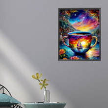 Load image into Gallery viewer, Diamond Painting - Full Square - Sailboat in the cup (50*40CM)