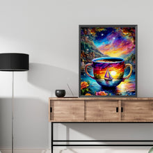 Load image into Gallery viewer, Diamond Painting - Full Square - Sailboat in the cup (50*40CM)