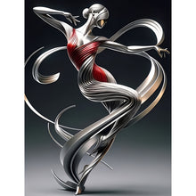 Load image into Gallery viewer, Diamond Painting - Full Round - Art dancing girl (30*40CM)