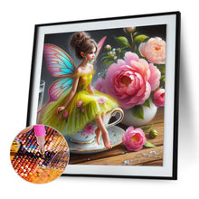 Load image into Gallery viewer, Diamond Painting - Full Round - Teacup fairy (30*30CM)