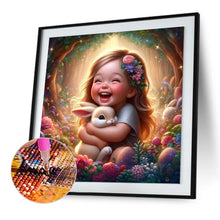 Load image into Gallery viewer, Diamond Painting - Full Round - Optimistic girl (30*30CM)