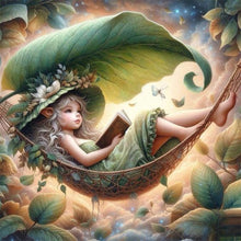Load image into Gallery viewer, Diamond Painting - Full Round - Optimistic girl (30*30CM)
