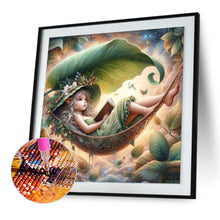 Load image into Gallery viewer, Diamond Painting - Full Round - Optimistic girl (30*30CM)