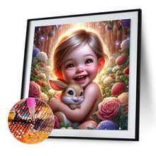 Load image into Gallery viewer, Diamond Painting - Full Round - Optimistic girl (30*30CM)