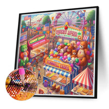 Load image into Gallery viewer, Diamond Painting - Full Round - Amusement park toy dolls (40*40CM)