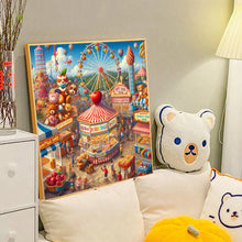 Load image into Gallery viewer, Diamond Painting - Full Round - Happy amusement park (40*40CM)