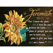 Load image into Gallery viewer, Diamond Painting - Partial Special Shaped - Sunflower hummingbird English (30*40CM)