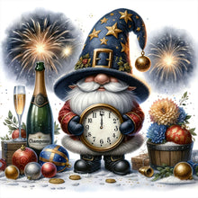 Load image into Gallery viewer, Diamond Painting - Full Round - Fireworks gnome (40*40CM)