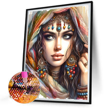 Load image into Gallery viewer, Diamond Painting - Full Round - Lady (40*50CM)