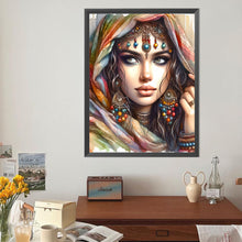 Load image into Gallery viewer, Diamond Painting - Full Round - Lady (40*50CM)