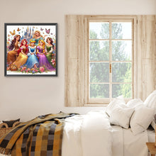 Load image into Gallery viewer, Diamond Painting - Full Round - Disney princess (50*50CM)