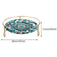 Load image into Gallery viewer, Acrylic Butterfly Diamond Painting Bathroom Tray Rhinestone Painting Vanity Tray