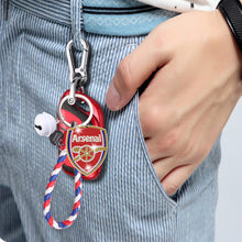 Load image into Gallery viewer, Arsenal DIY Diamond Keychain Football Club Keychain (Double-sided Diamond)